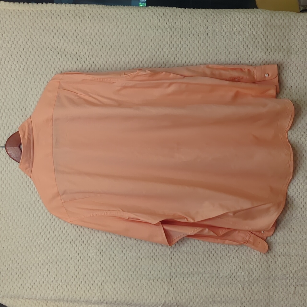 Ralph Lauren Purple Label Dress Shirt Mens XL - Coral - Picture 5 of 8